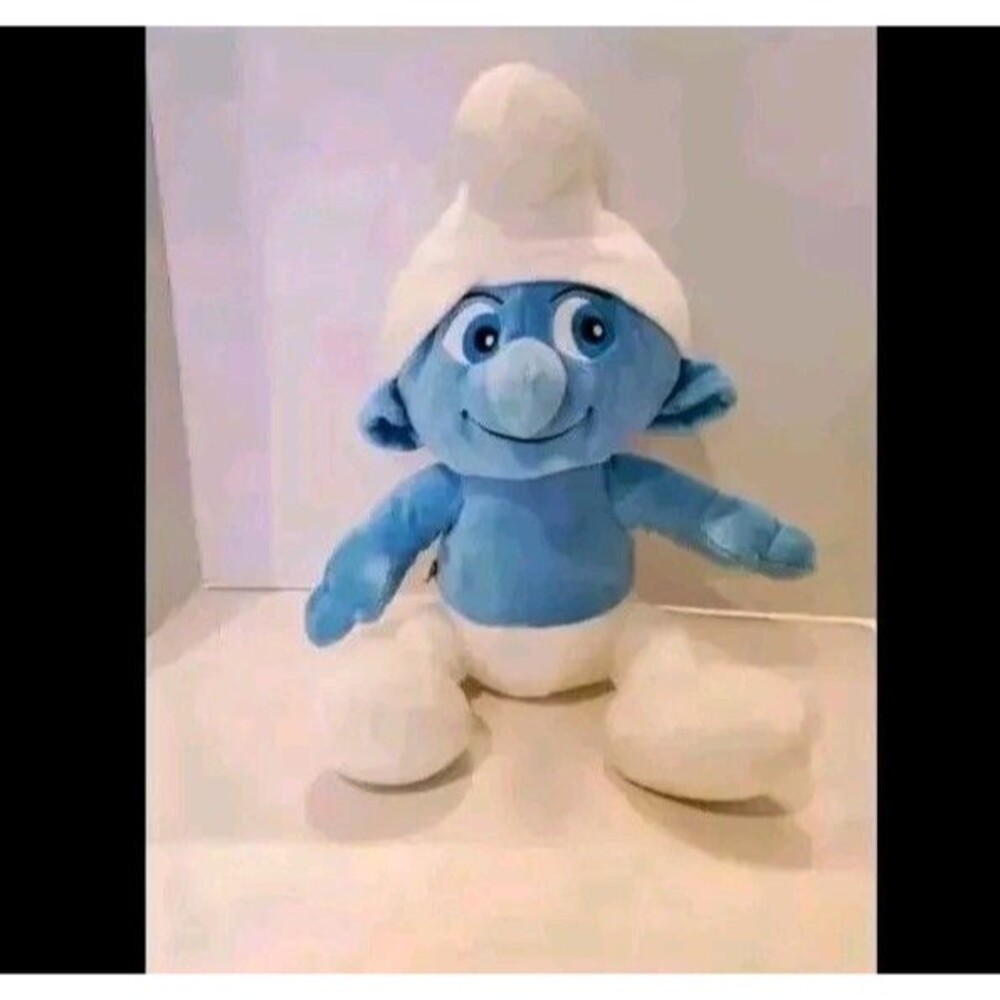 Smurf Build-A-Bear Workshop Plush 2011 Retired 17" Collectible Smurfs Toy